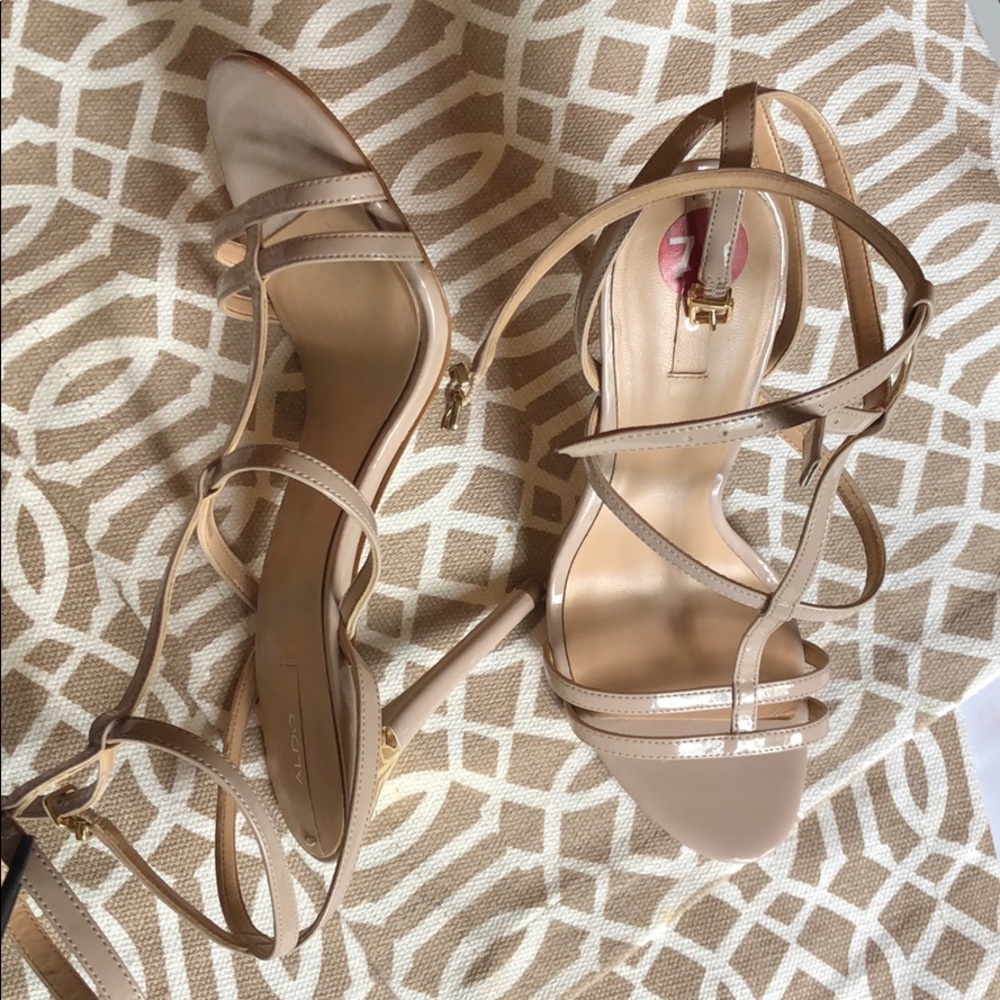 4” Nude Strappy Heel ALDO
